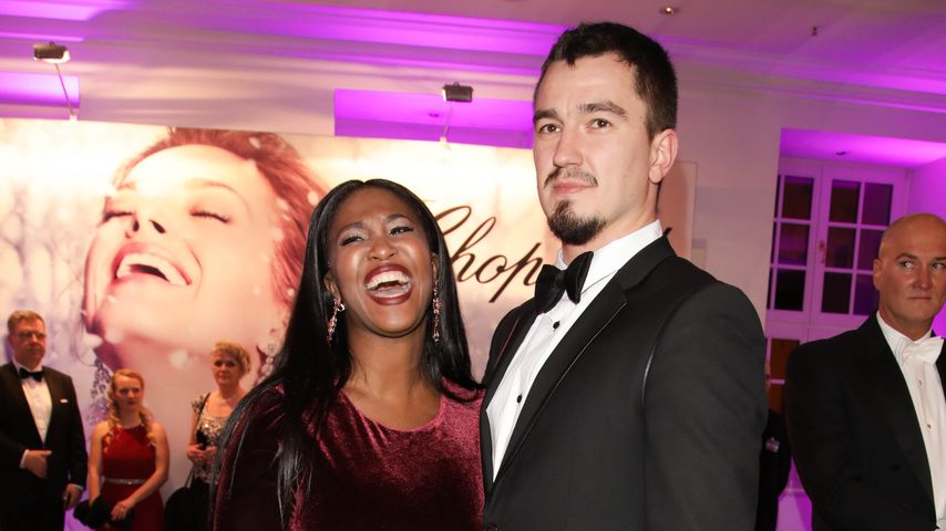 Motsi Mabuse und Evgenij Voznyuk im Januar 2018 in Dresden