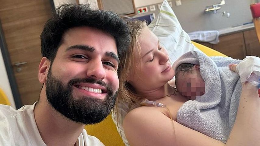 Influencer-Pärchen Mou und Jasi_xx3 mit ihrer Tochter Miriya