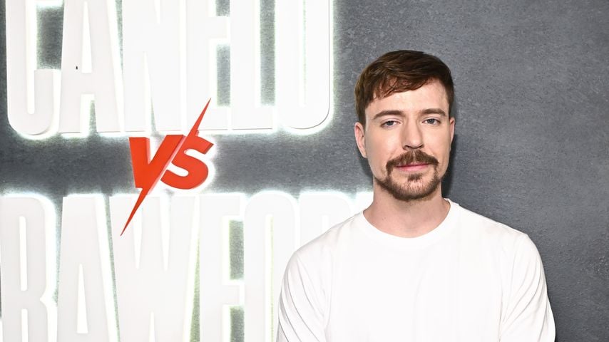 MrBeast bei einem Netflix-Live-Event im Allegiant Stadium in Las Vegas