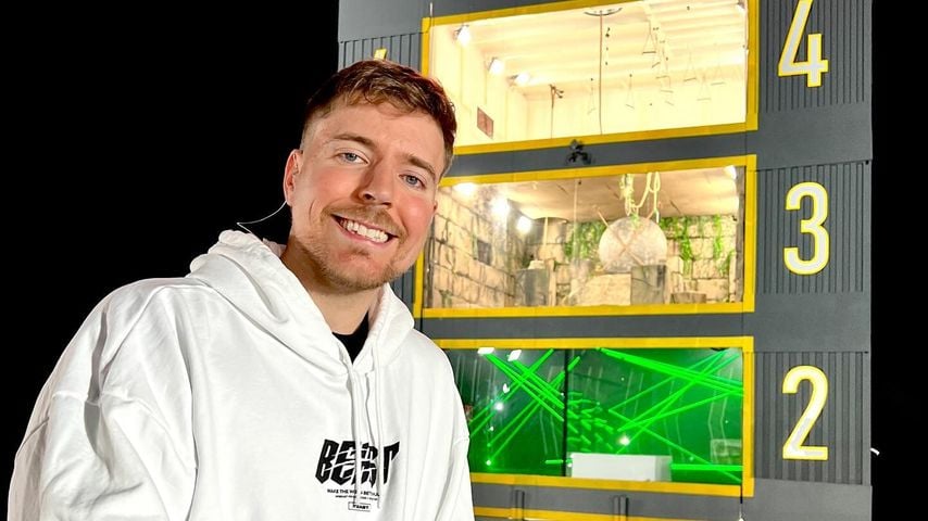 YouTuber MrBeast, April 2024