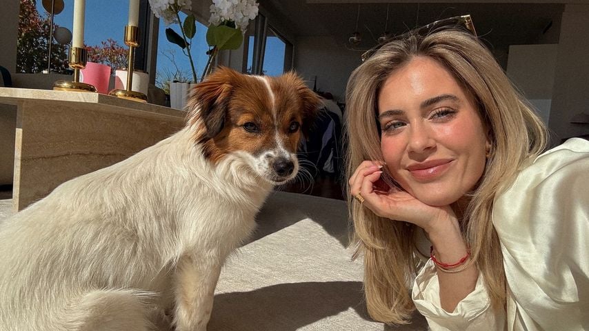 Mrs. Bella und ihr Hund Ernie