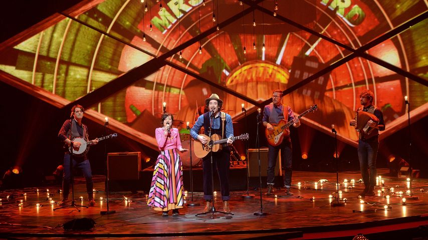Mrs. Greenbird beim Finale von "Unser Song für Österreich" im Mai 2015