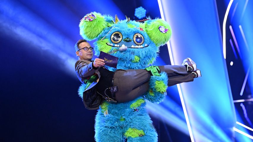 Mülli und Matthias Opdenhövel in der fünften "The Masked Singer"-Show im November 2021