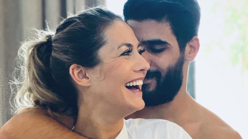 Fiona Erdmann und ihr Freund Mohammad im Jahr 2020