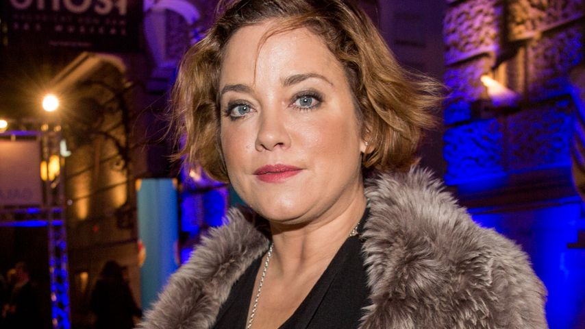 Schauspielerin Muriel Baumeister bei der Musical-Premiere von "Ghost" in Berlin 2017