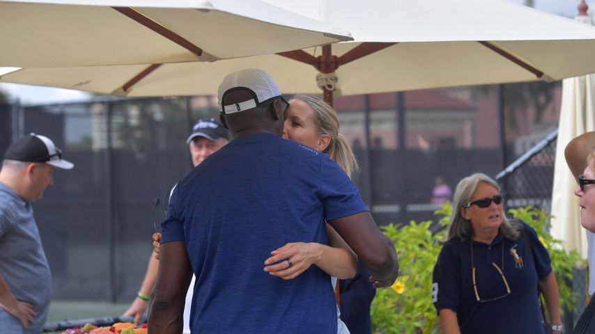 Musiker Seal und Tennis-Profi Tina Hojnik
