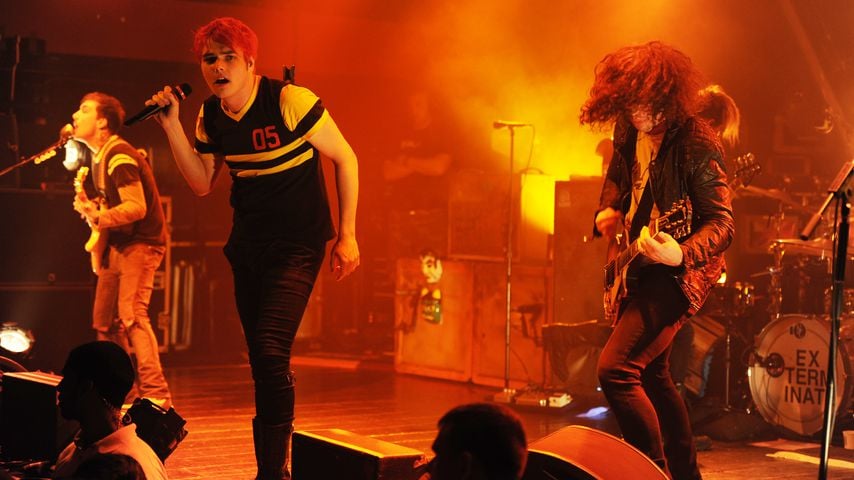 My Chemical Romance bei ihrem Konzert in Fort Lauderdale, Mai 2011