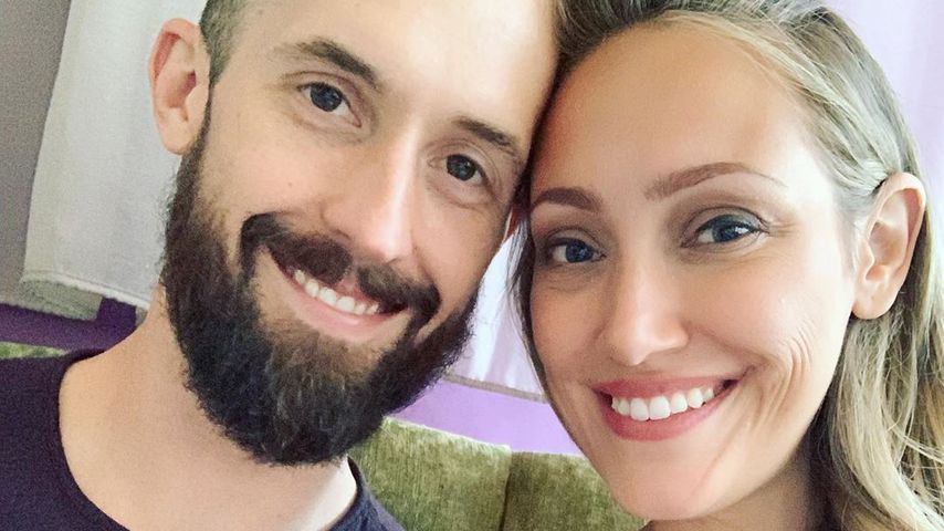 Myka Stauffer mit ihrem Mann James