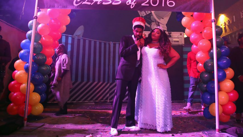 Myke Wright und Lizzo im November 2016 in Los Angeles