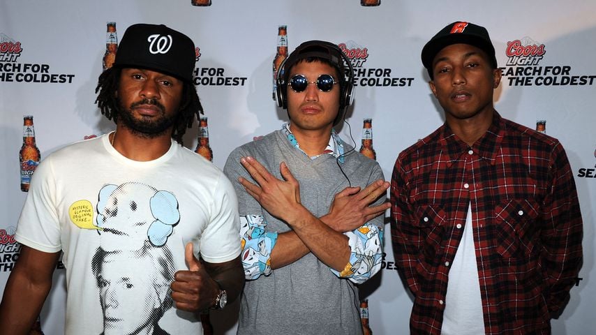 N.E.R.D.: Shay Haley, Chad Hugo und Pharrell Williams (v.l.)