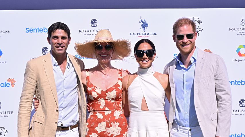 Prinz Harry und Meghan bringen beim Polo Glanz aus Hollywood