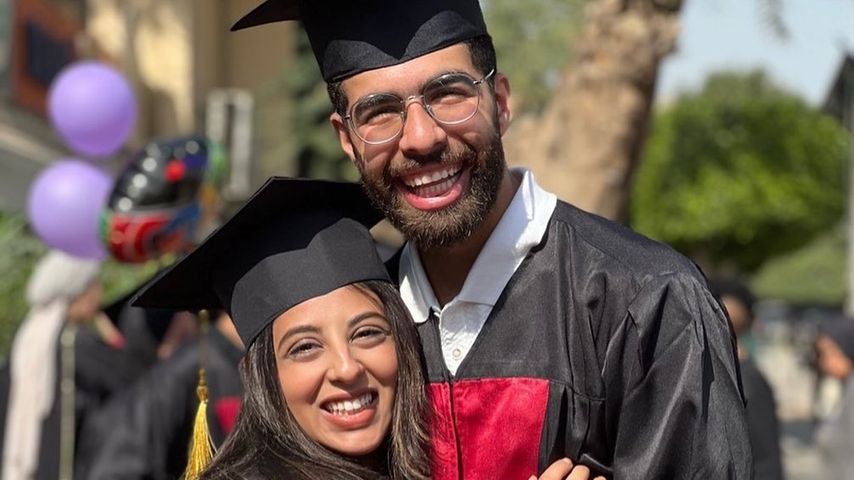 Nada Hafez und Ibrahim Ihab im März 2023