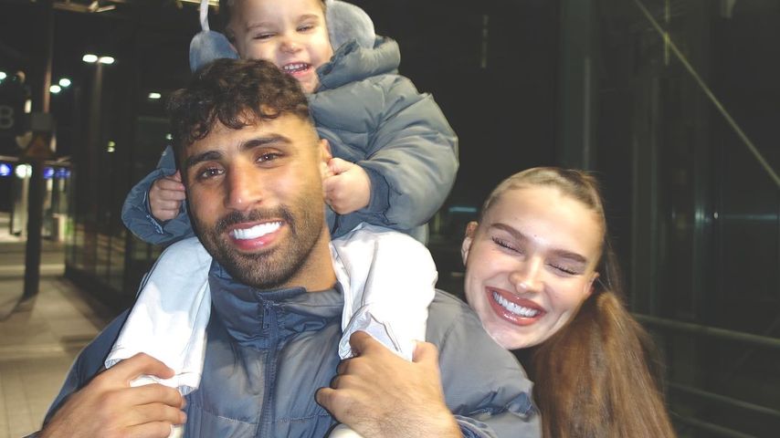 Nader und Louisa Jindaoui mit ihrer Tochter Imani