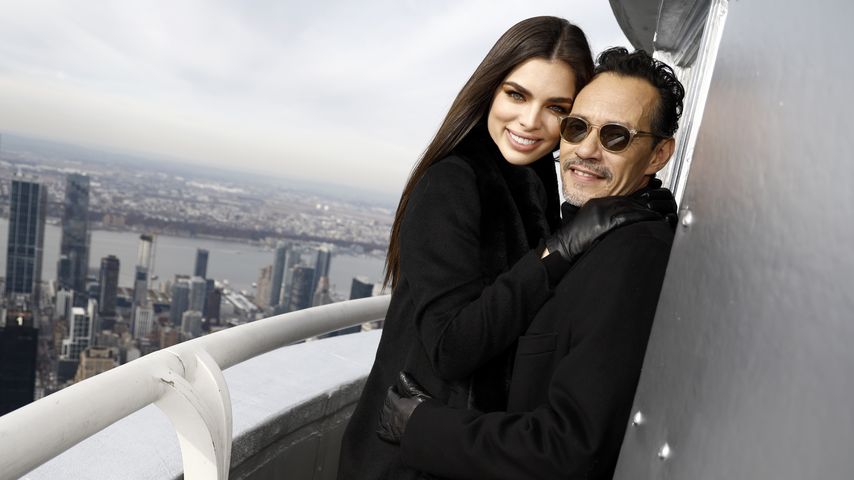 Nadia Ferreira und Marc Anthony im Dezember 2022 in New York City