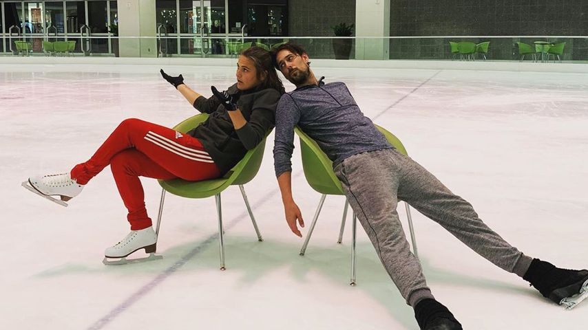 Nadine Angerer und David Vincour
