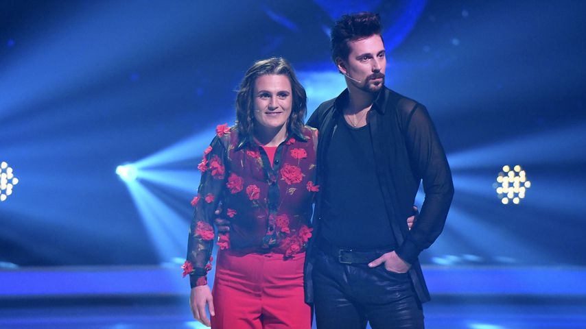 Nadine Angerers "Dancing on Ice"-Coach ist schwer gestürzt