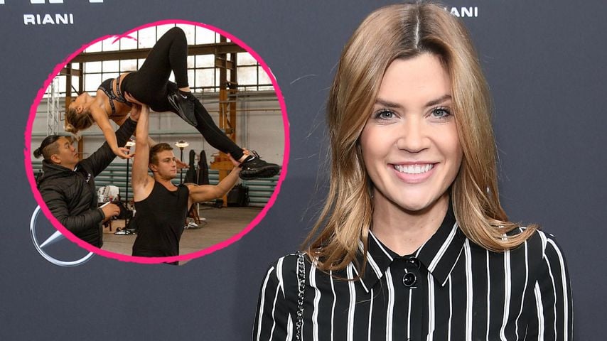 Teamwork: So ist das "Dancing on Ice"-Training für Nadine!