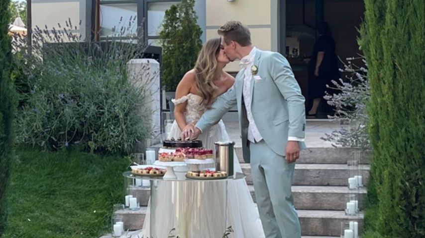 Nach standesamtlicher Trauung: Nadine Klein feiert Hochzeit!