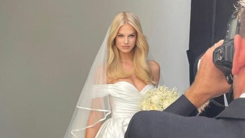 Schon vor einer Woche: Model Nadine Leopold hat geheiratet