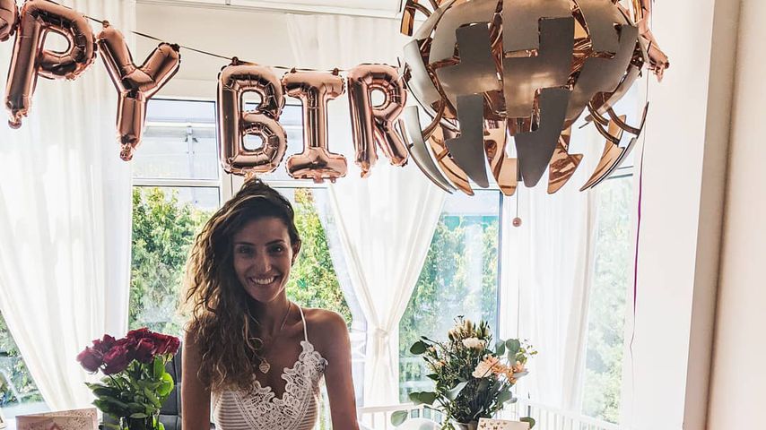 Nadine Menz an ihrem Geburtstag