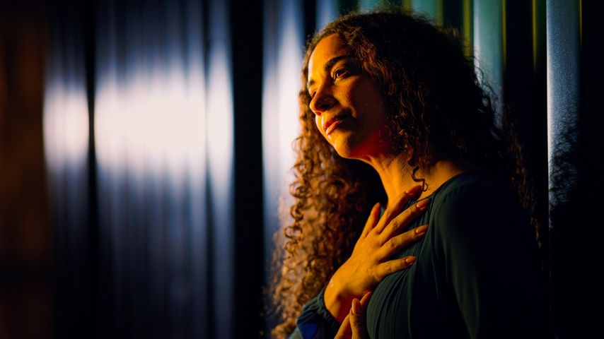 Nadja Benaissa als Maria in "Die Passion" 2024