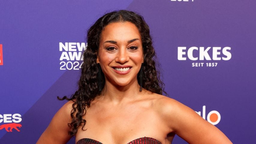 Nadja Benaissa auf dem BUNTE New Faces Award im Oktober 2024