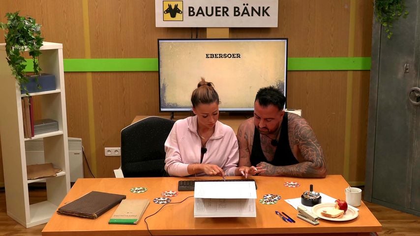 Nadja Großmann und Cosimo Citiolo in "Der Promihof"