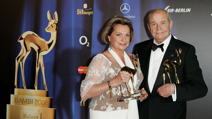 Nadja Tiller und ihr Mann Walter Giller im November 2006 in Stuttgart
