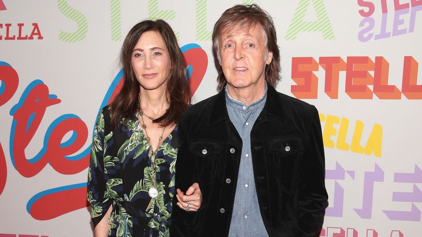 Nancy Shevell und Paul McCartney in Los Angeles, 2018