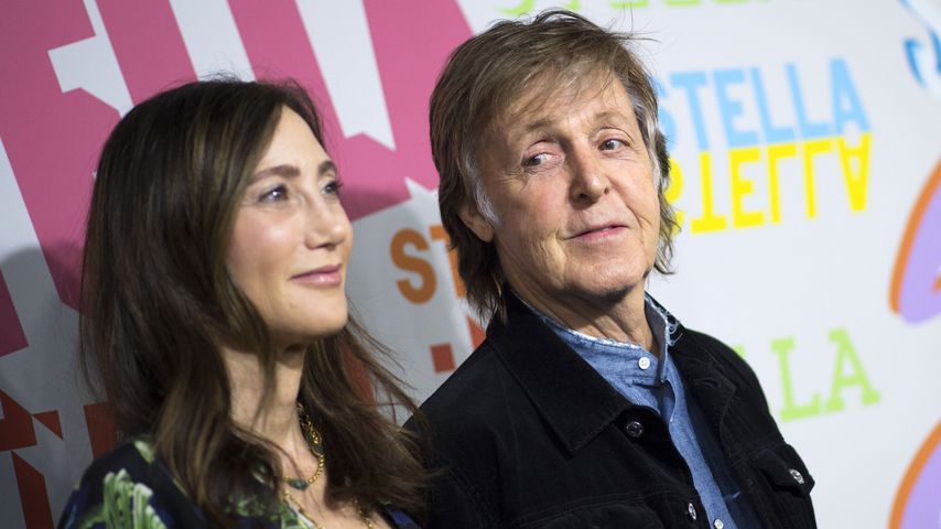 Seltener Auftritt: Paul McCartney mit seiner Nancy bei Event