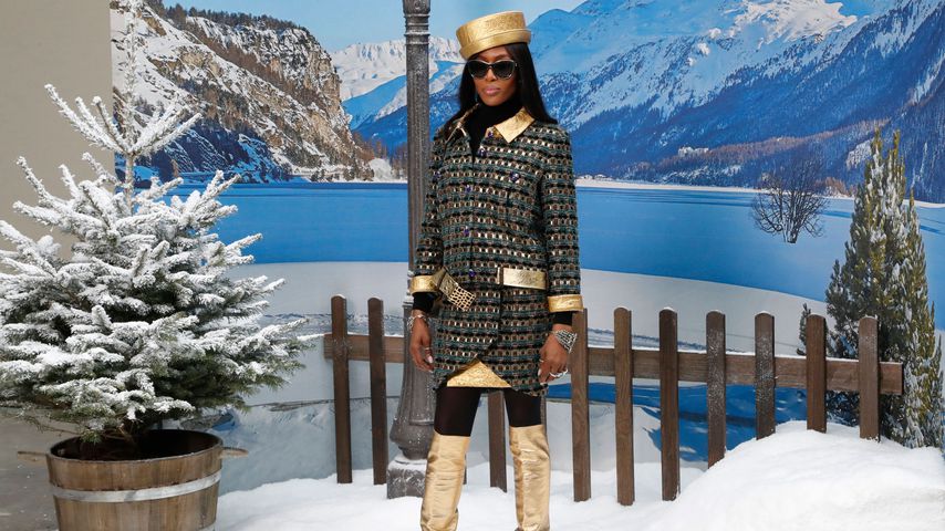 Naomi Campbell bei einer Fashionshow von Chanel