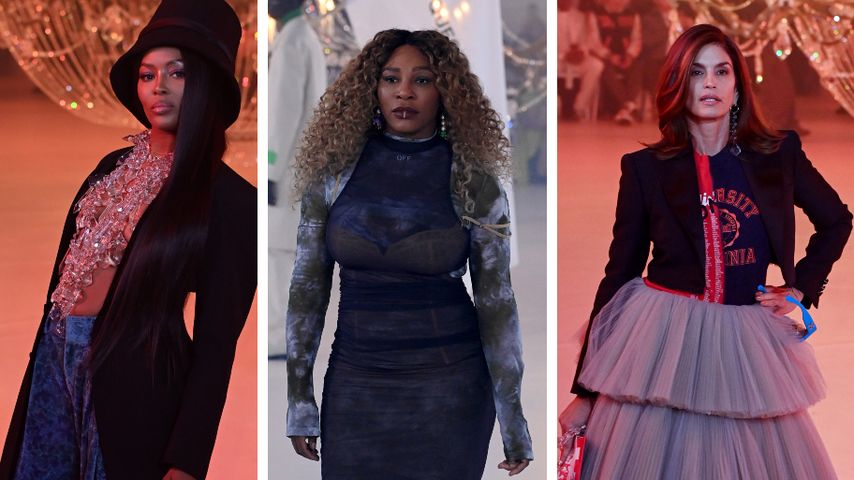 Stars wie Naomi Campbell ehren Virgil Abloh bei Mo­den­schau