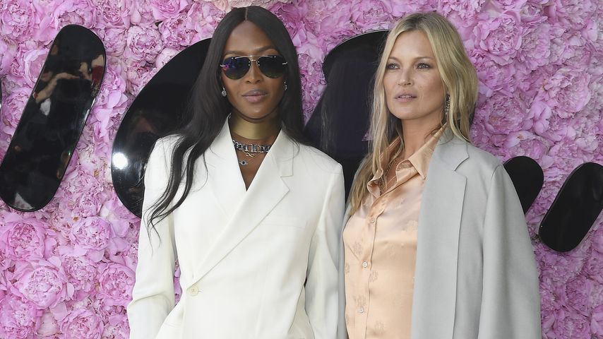 Naomi Campell und Kate Moss, Models