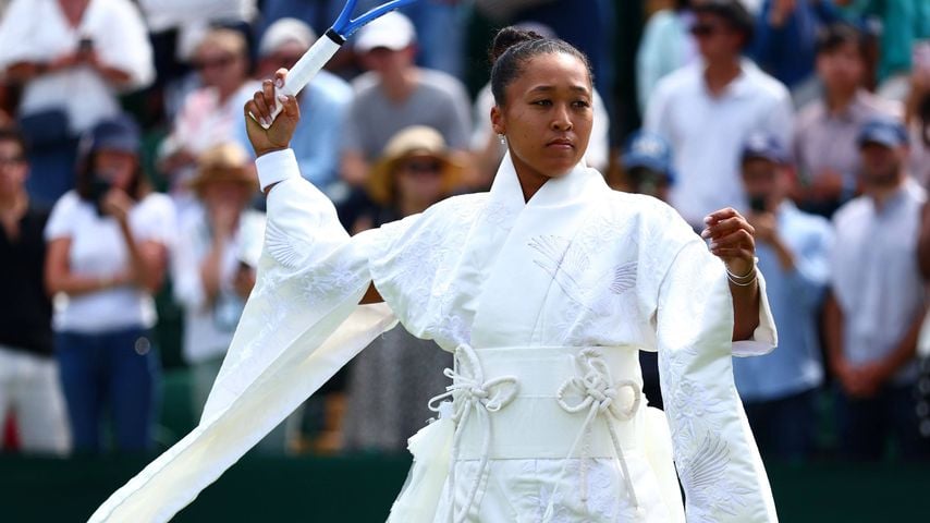 Naomi Osaka polarisiert mit "Kill Bill"-Look in Wimbledon