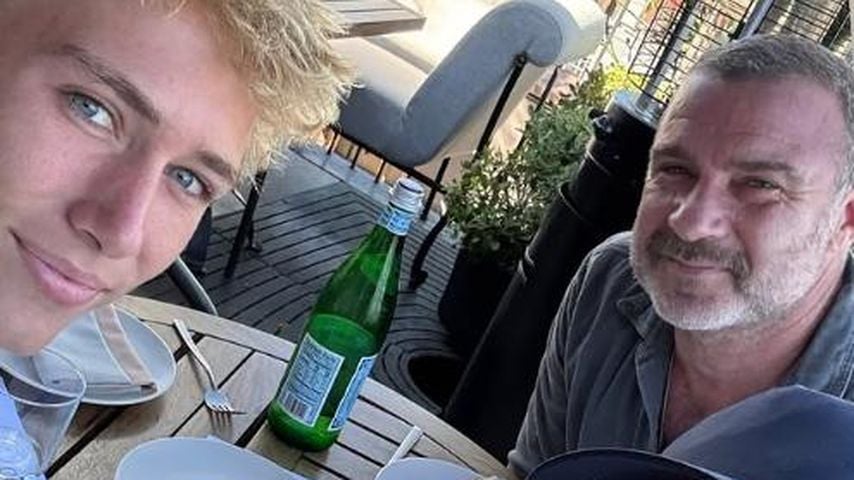 Naomi Watts, Liev Schreiber und ihr Sohn Sasha, August 2025