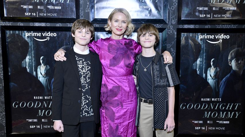 Naomi Watts und ihre Co-Stars Cameron und Nicholas Crovetti
