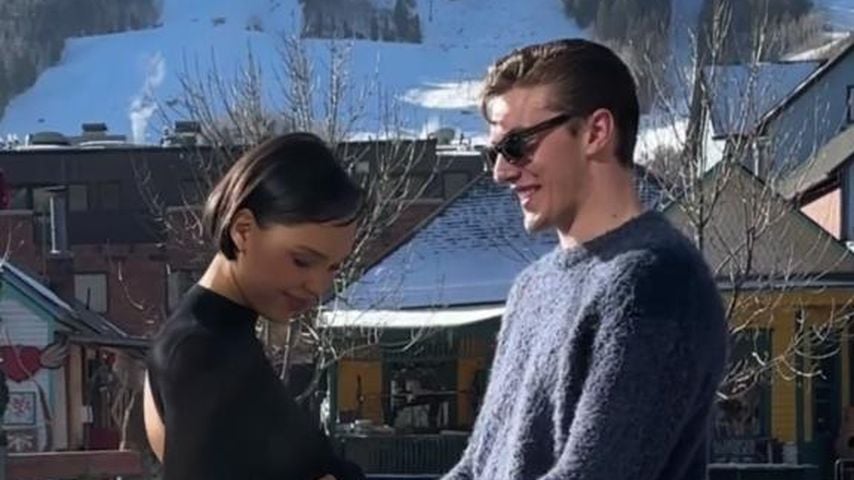 Nara Pellman und Lucky Blue Smith im Dezember 2023