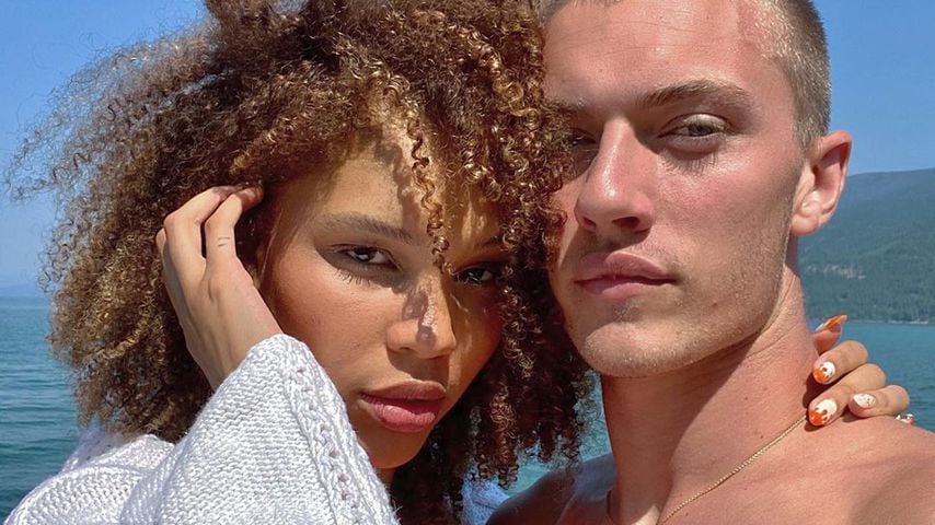 Nara Pellman und Lucky Blue Smith im August 2020