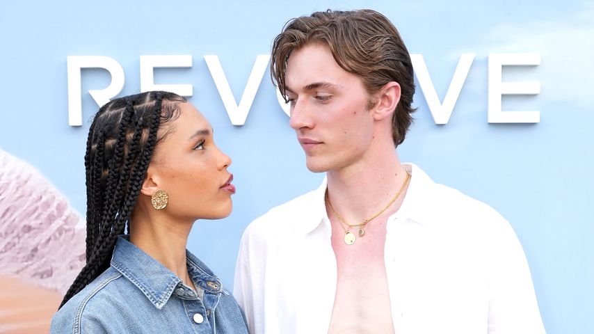 Nara und Lucky Blue Smith im April 2023