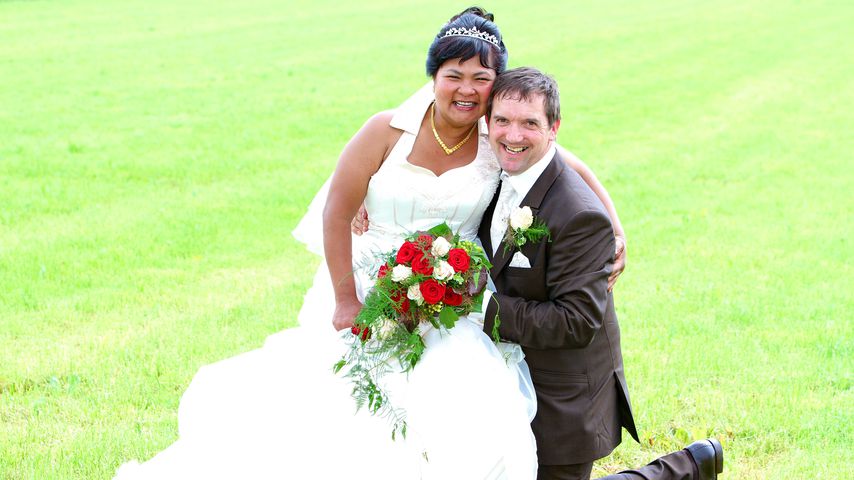 Narumol und Josef bei ihrer Hochzeit