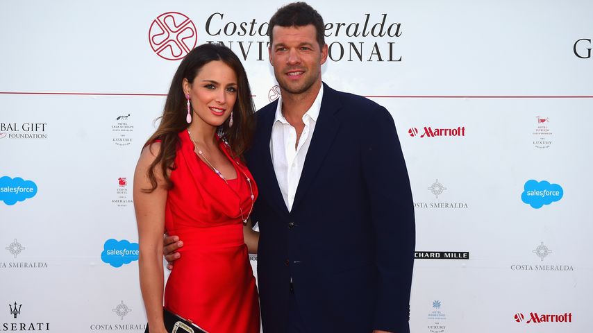 Natacha Tannous und Michael Ballack, Juni 2017