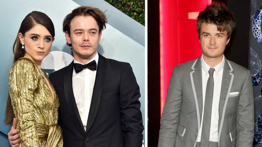 "Stranger Things"-Stars: So witzig ist Joe Keery am Set