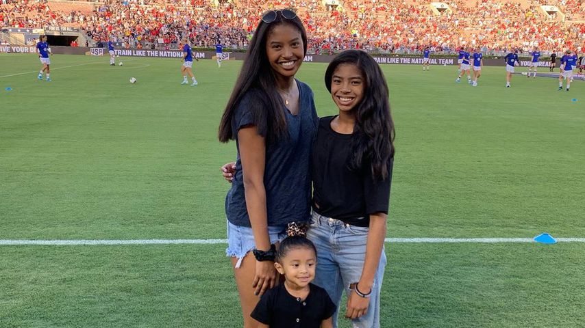 Natalia, Gianna und Bianka Bryant; August 2019