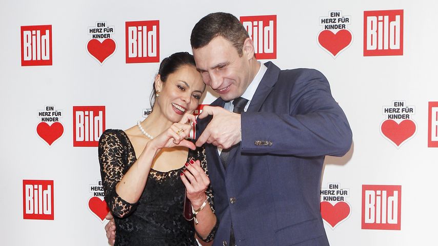 Natalia Yegorova und Vitali Klitschko, 2014