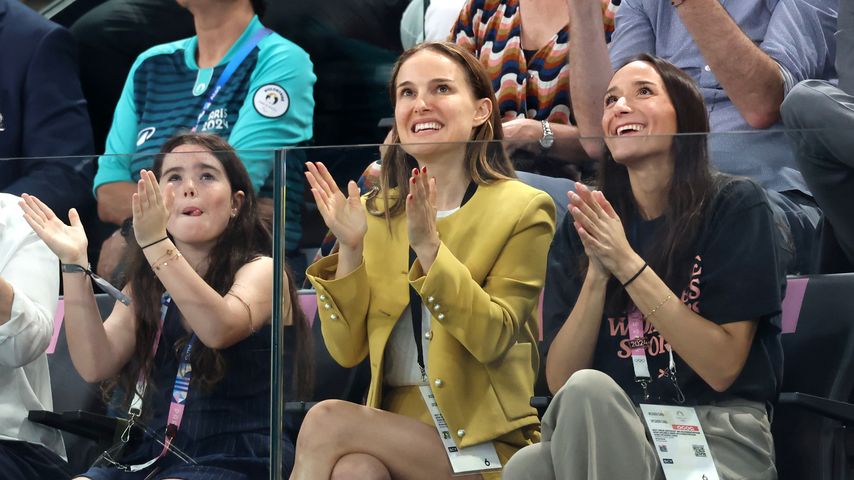 Strahlend: Auch Natalie Portman fiebert bei Olympia mit!