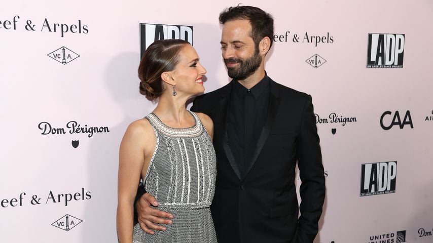 Natalie Portman und Benjamin Millepied im Oktober 2019 in Los Angeles