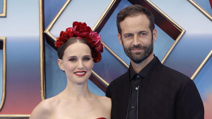 Natalie Portman und Benjamin Millepied, Juli 2022