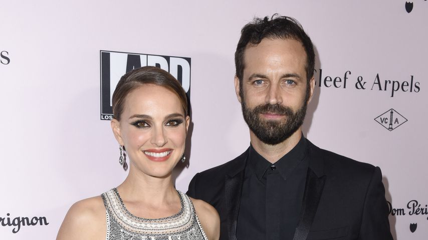 Natalie Portman und Benjamin Millepied, Oktober 2019