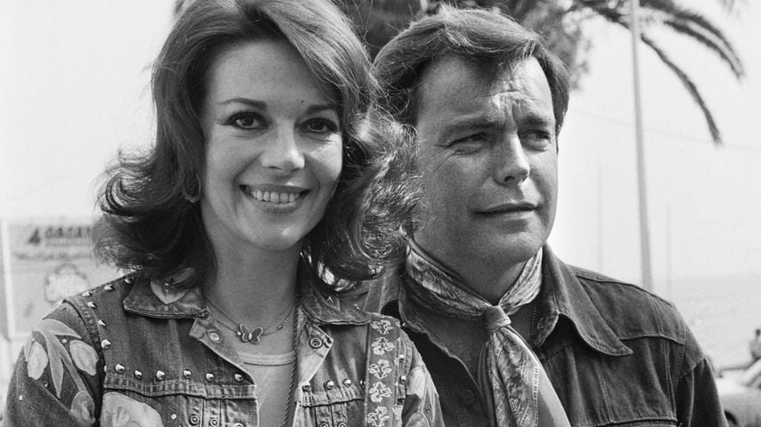Natalie Wood und Robert Wagner, 1976 in Cannes