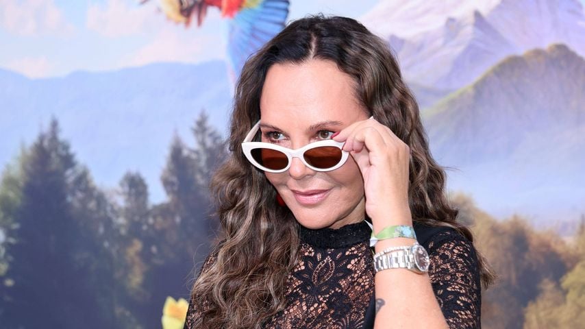 Natascha Ochsenknecht bei der Ankunft zum HeidiFest by Heidi Klum im Münchner Hofbräuhaus, September 2026